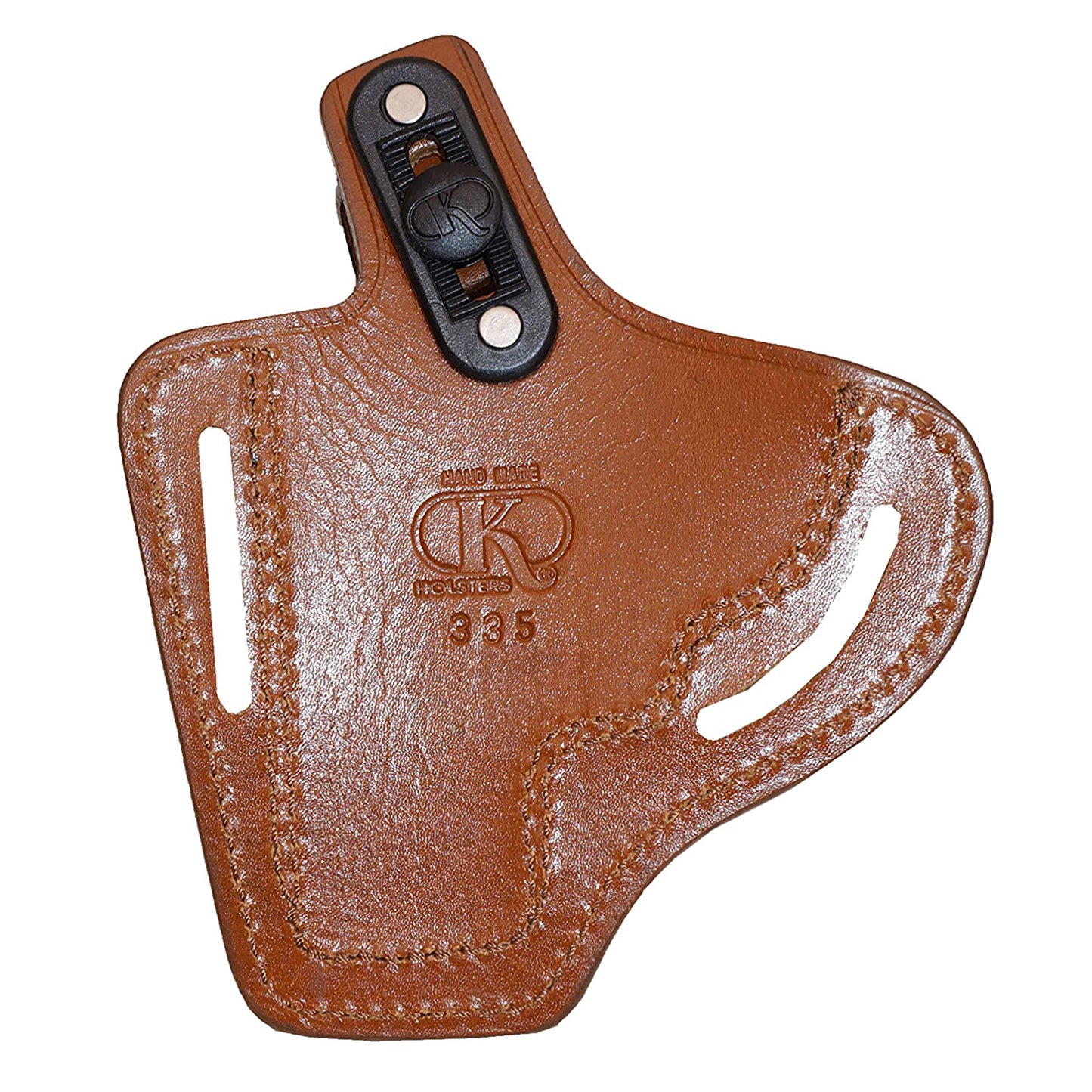 Smith&Wesson J Frame Pancake Leather Holster, 2 Slot Thumb Break Fits RH Handmade (ALIS335)