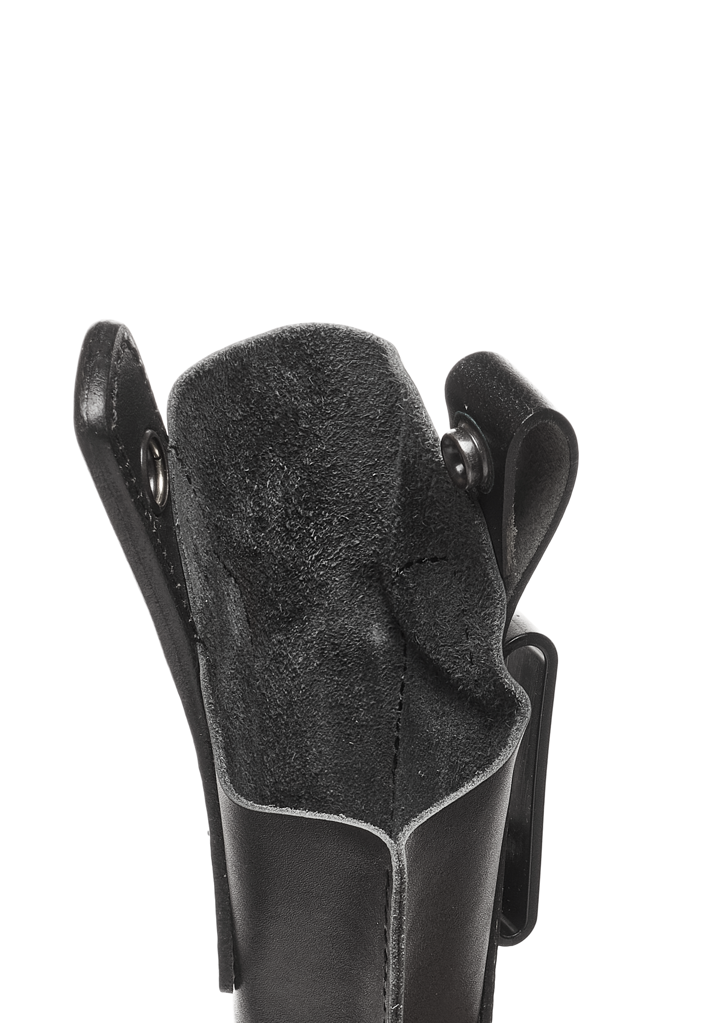 Glock 19 IWB Leather Holster for Glock 17 20 21 31 45 | S&W M&P Shield and Similar Sized Handguns, Concealed Carry Holster with Belt Clip (K150)