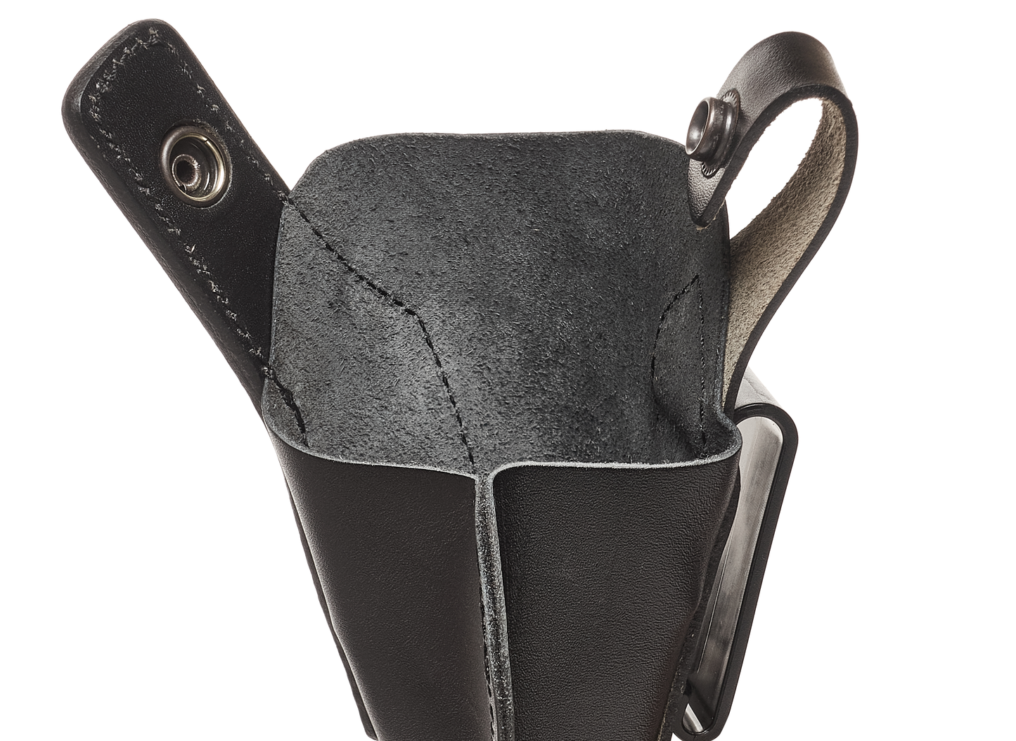 Beretta 92F IWB Leather Holster for Beretta 92 92S 92FS | S&W M&P Shield and Similar Sized Handguns, Concealed Carry Holster with Belt Clip (K151)