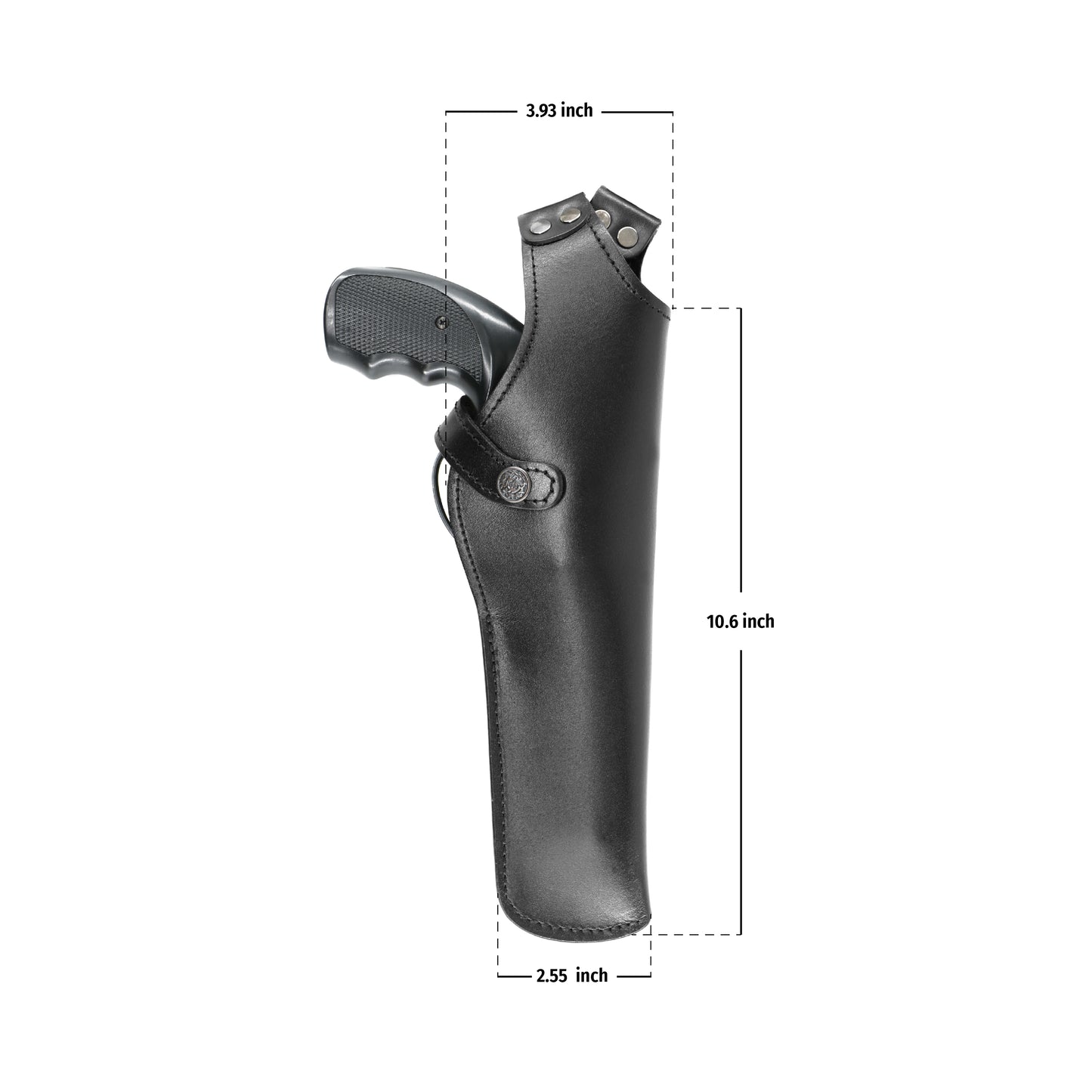 K45454 Two Gun Shoulder Holster Colt Taurus Ruger S&W 357 Magnum & Revolvers 6"