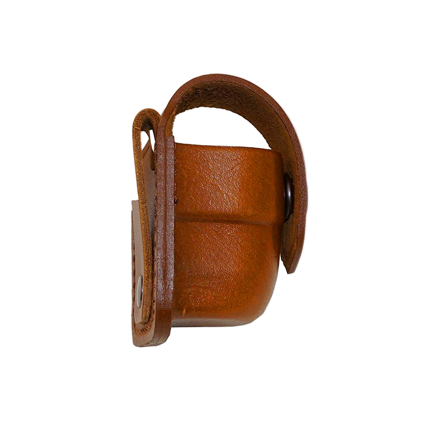 Single Speedloader Carrier/case/Pouch for 357 Magnum 6 & 7 Shots, 44 Magnum 5 Shot, S&W .38 Special 6 Shot Genuine Leather, Handmade (ALS037)