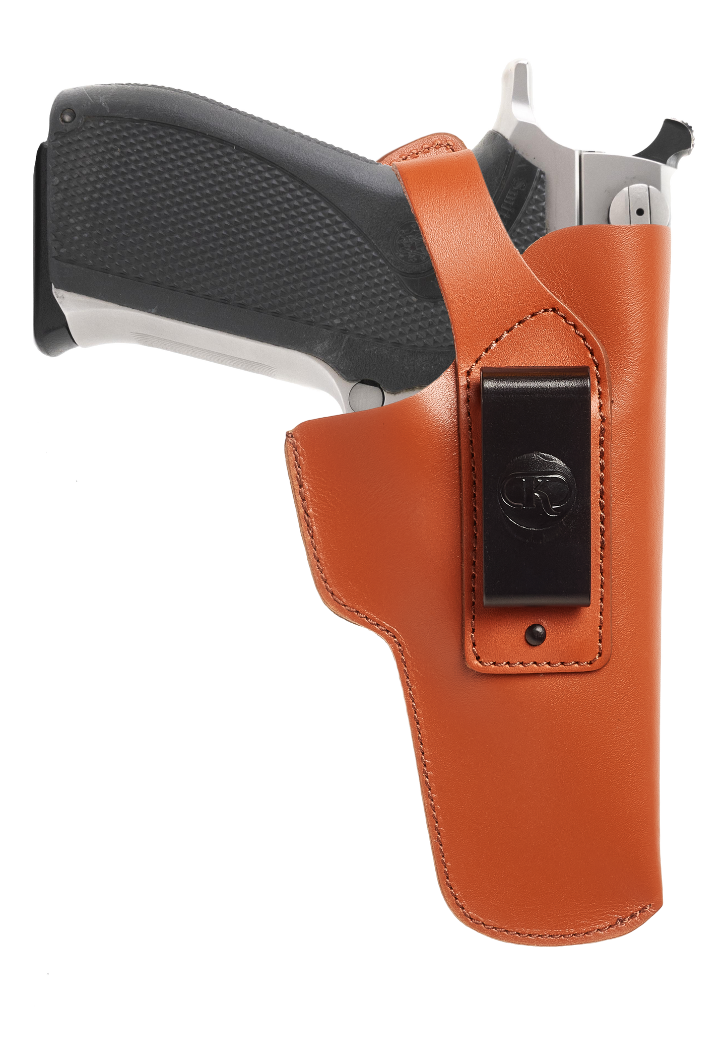 Smith&Wesson 5906 IWB Leather Holster with Belt Clip (K154)