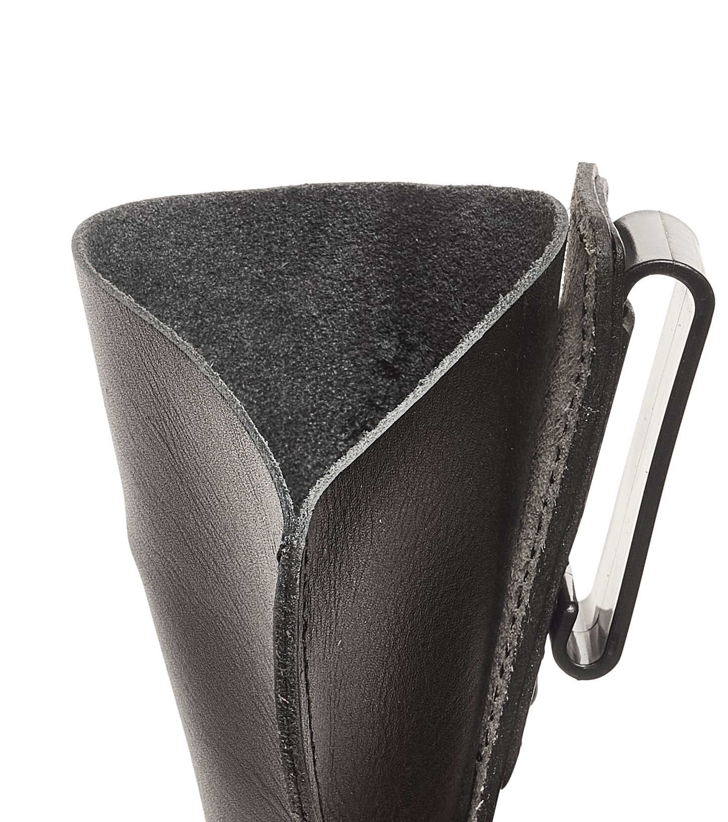 357 Magnum IWB Leather Holster with Belt Clip (K165)