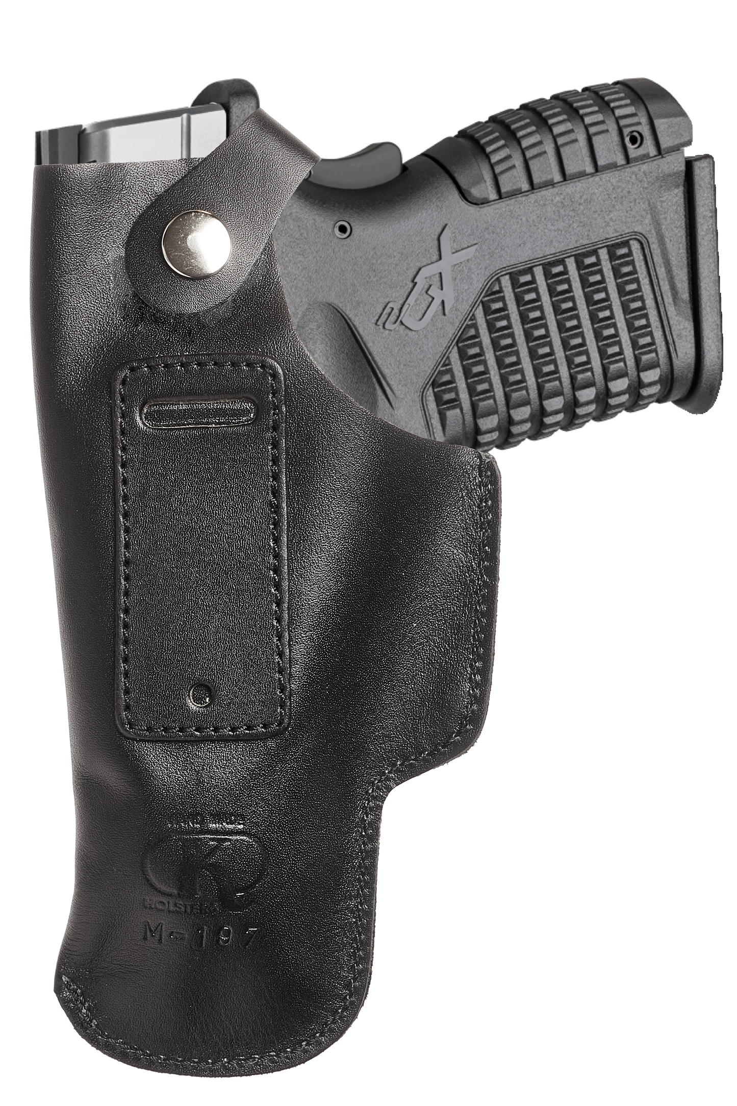 Springfield Armory XD IWB Leather Holster with Belt Clip (KM197)