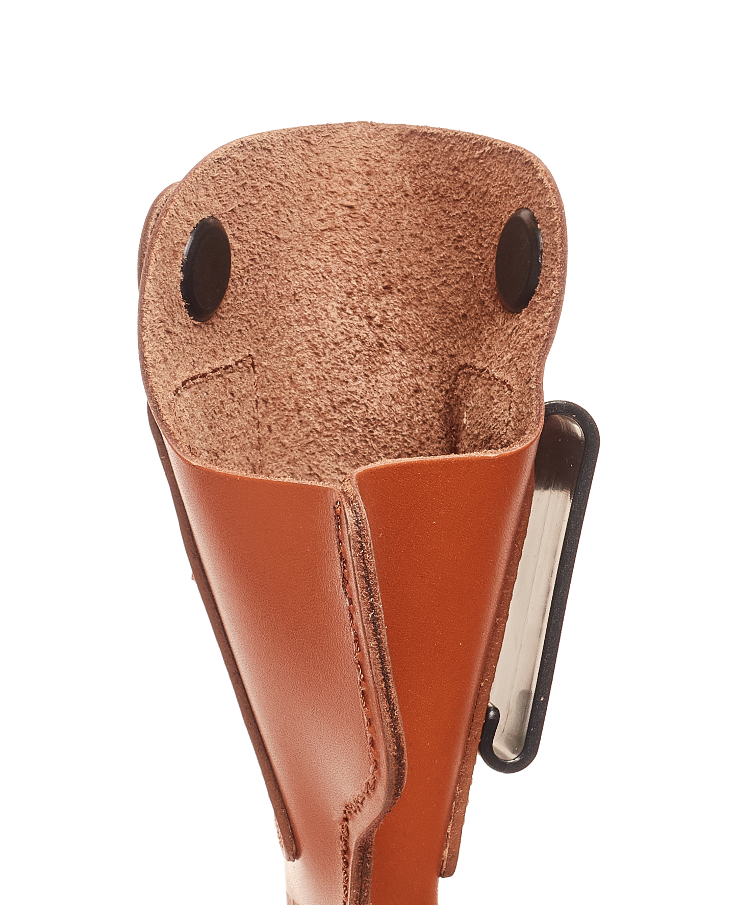 CZ 75 IWB Leather Holster with Belt Clip (KM153)