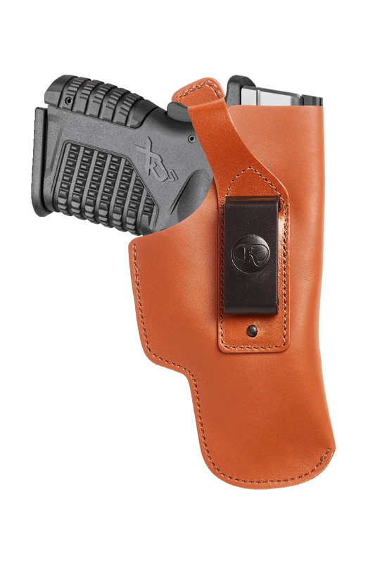 Springfield Armory XD IWB Leather Holster with Belt Clip (K197)