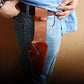 ALIS402 Belt with Leg Ties Leather Holster Retention Strap Fits Colt Ruger Springfield Taurus Remington 1911 RH Handmade!