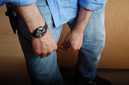 ALIS402 Belt with Leg Ties Leather Holster Retention Strap Fits Colt Ruger Springfield Taurus Remington 1911 RH Handmade!