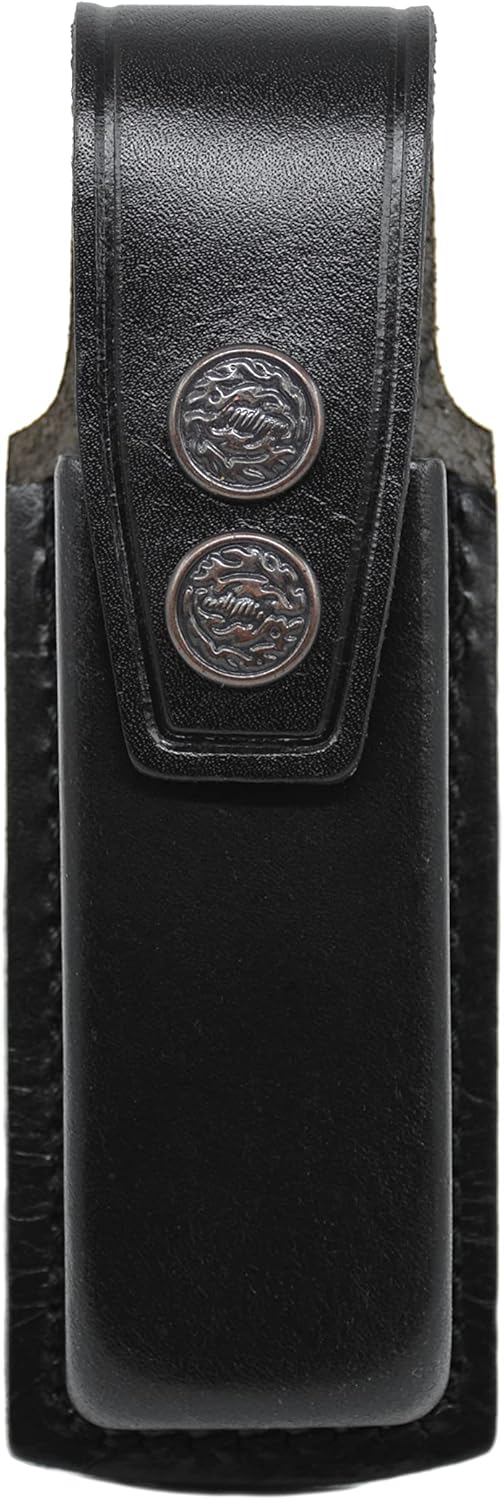 Leather Single Magazine Pouch/Carrier/Case for 7.65 mm Pistol, Genuine Leather Magazine Pouch Handmade (ALS010)