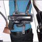 KHS343 Horizontal Shoulder & Belt Holster with Double Magazine Pouch RH Fits Colt Ruger Springfield Taurus 1911 Handmade! Free Extension for Big Body Size!