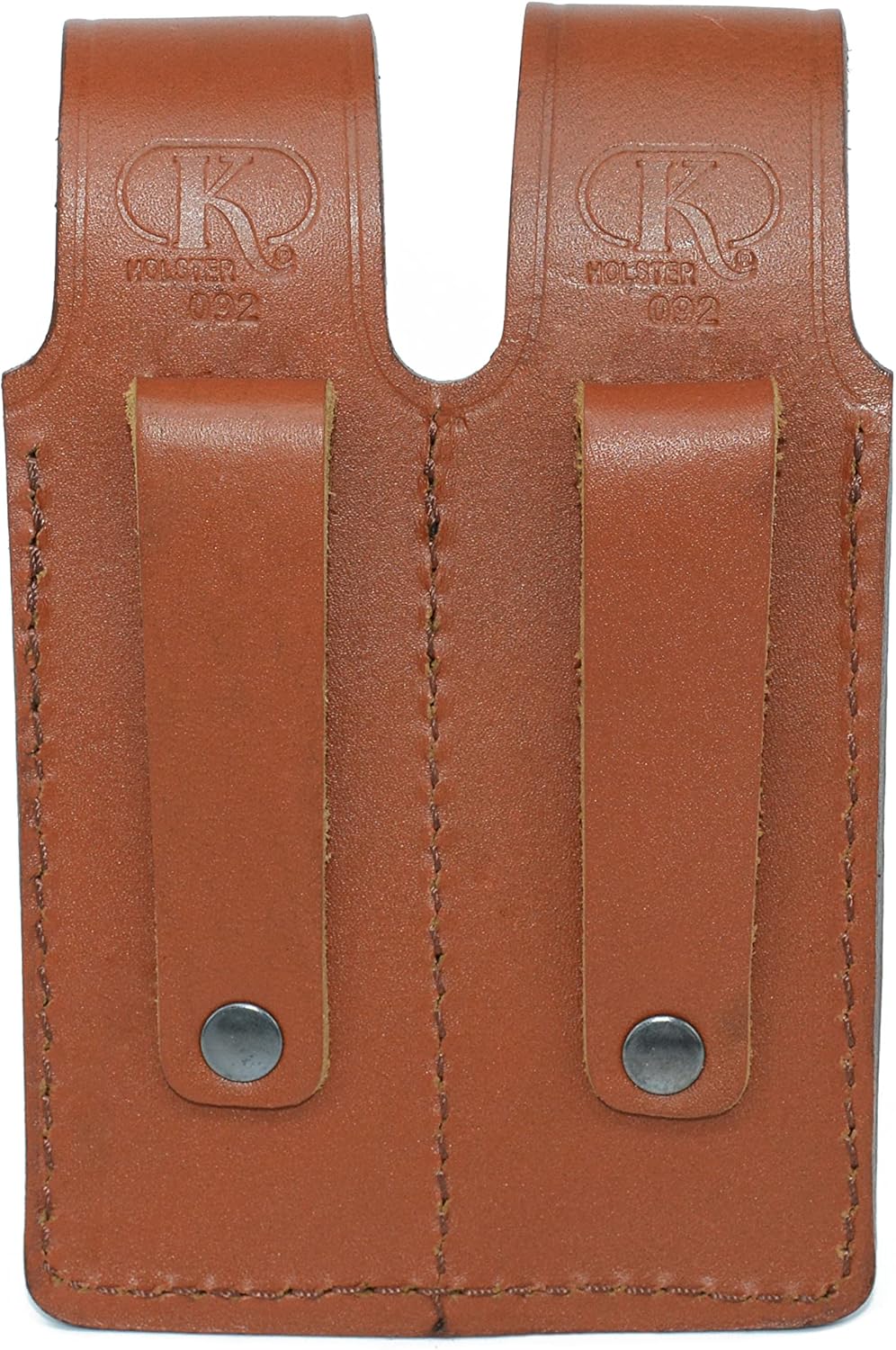 Vertical Shoulder Holster for Beretta 92 92F 96 B803 | Taurus 92&99, Basketweave Leather Shoulder Holster with Double Magazine Pouch Left Handed Handmade! (#L40006-92)