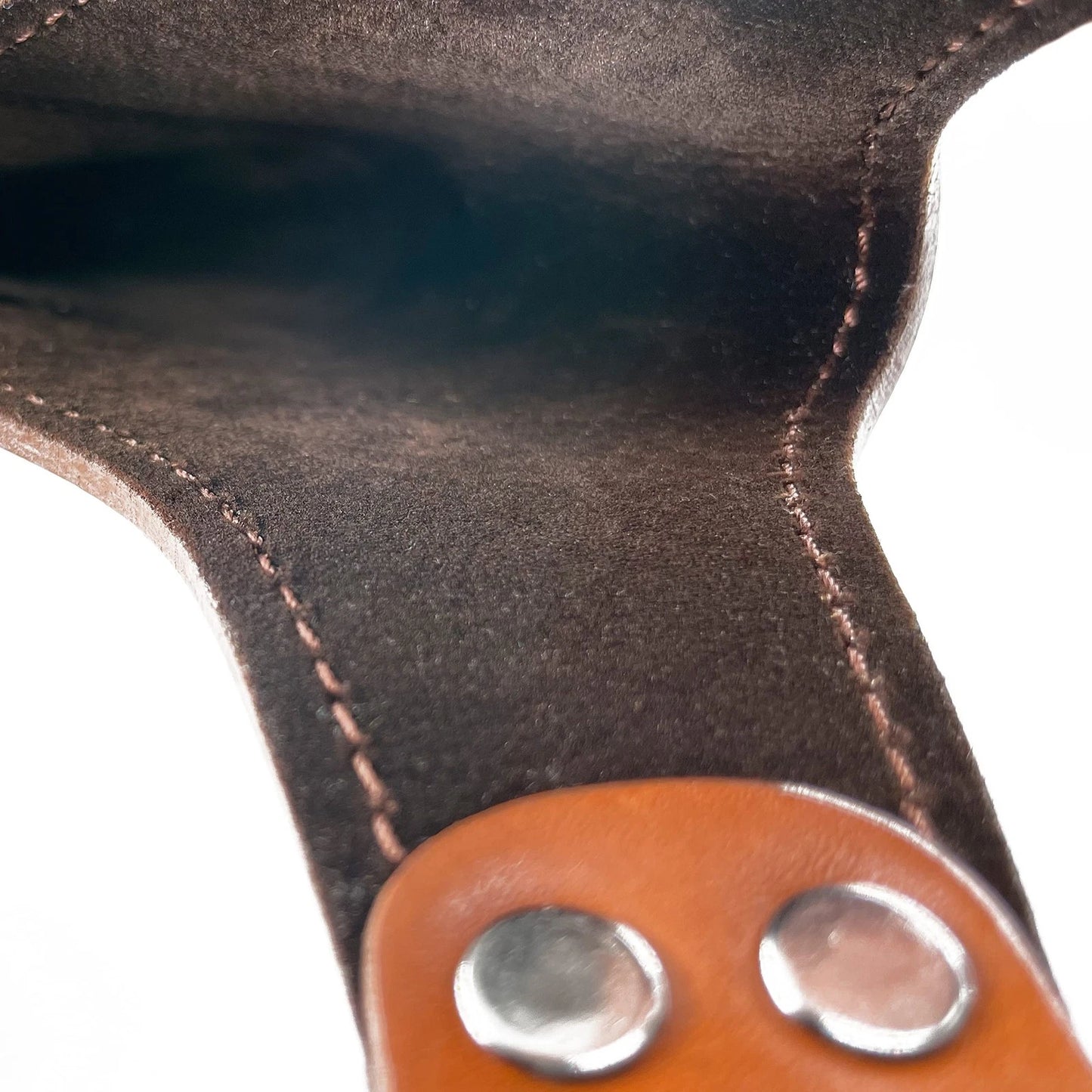 ALIS45206 Vertical Shoulder Leather Holster with Soft Fabric Interior Lining & Double Magazine Pouch Fits Beretta Taurus CZ 75 up to 5” Barrel Handmade!