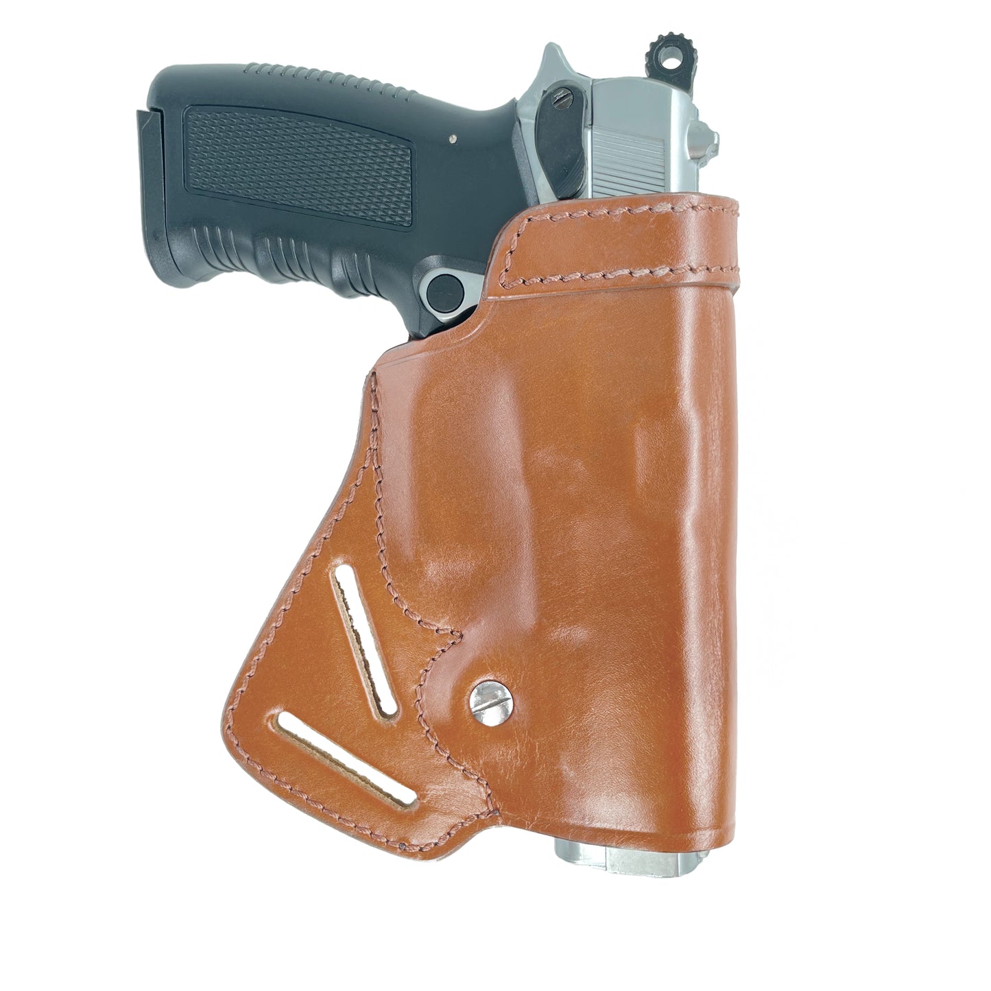 Small of Back Leather Concealment Holster for Glock 19 23 29 32 Genuine Leather Handmade (ALIS470)