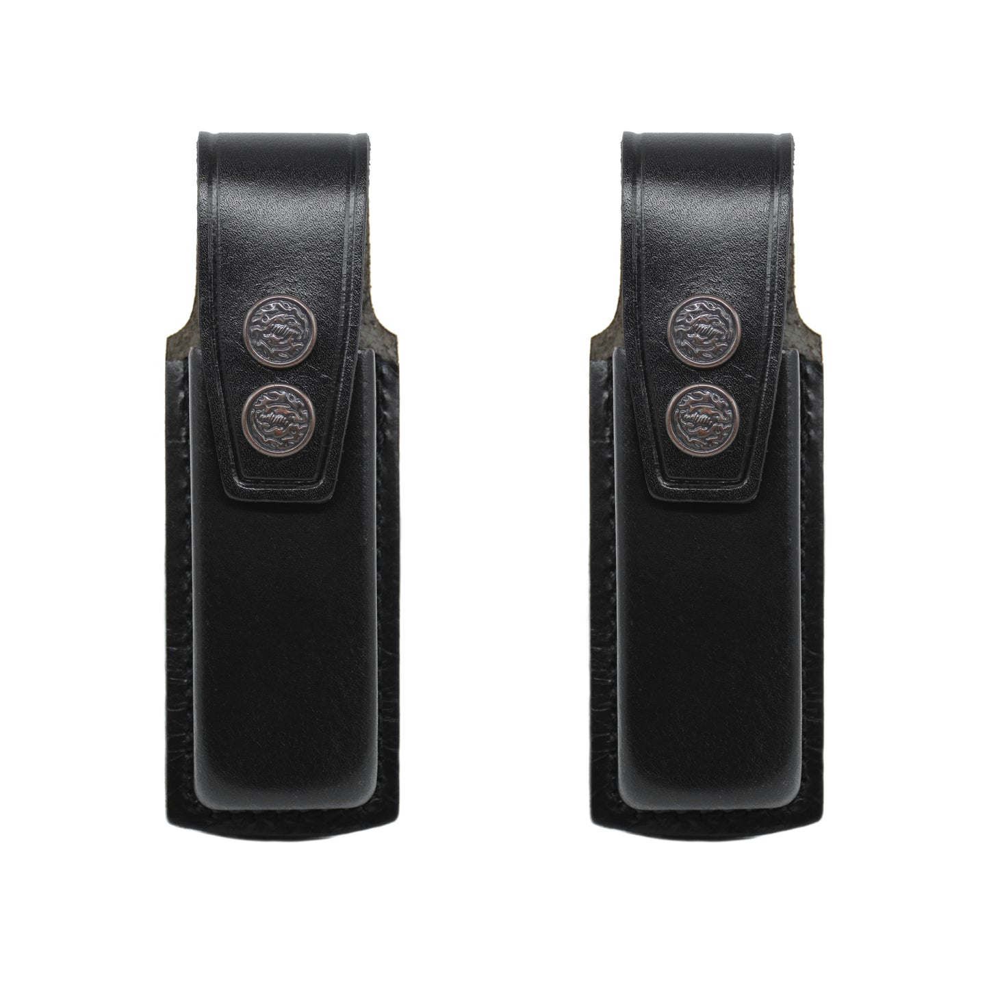 Holster ALS2090 Two Single Leather Magazine Pouches for Glock 17 19 22 23 Handmade!