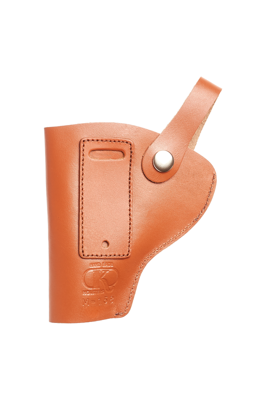 357 Magnum IWB Leather Holster with Belt Clip (KM158)