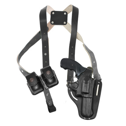 Shoulder Holster Leather concealed carry gun holster 9mm pistol glock 19 17 43 1911 owb adjustable belt pancake holsters black brown taurus g2c g3c thumb break open men women western sig sauer smith Wesson Ruger Springfield right hand 1791