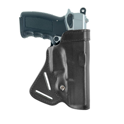 Small of Back Leather, Concealment Holster Fits Glock 17 22 30 Genuine Leather Handmade (ALIS467)