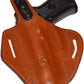 Pancake Leather Holster, Fits Glock 19 Glock 23, Two Slot Hand-Molded RH Handmade (ALIS531)