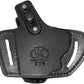 Smith&Wesson J Frame Pancake Leather Holster, 2 Slot Thumb Break Open-end RH Handmade! (ALIS336)