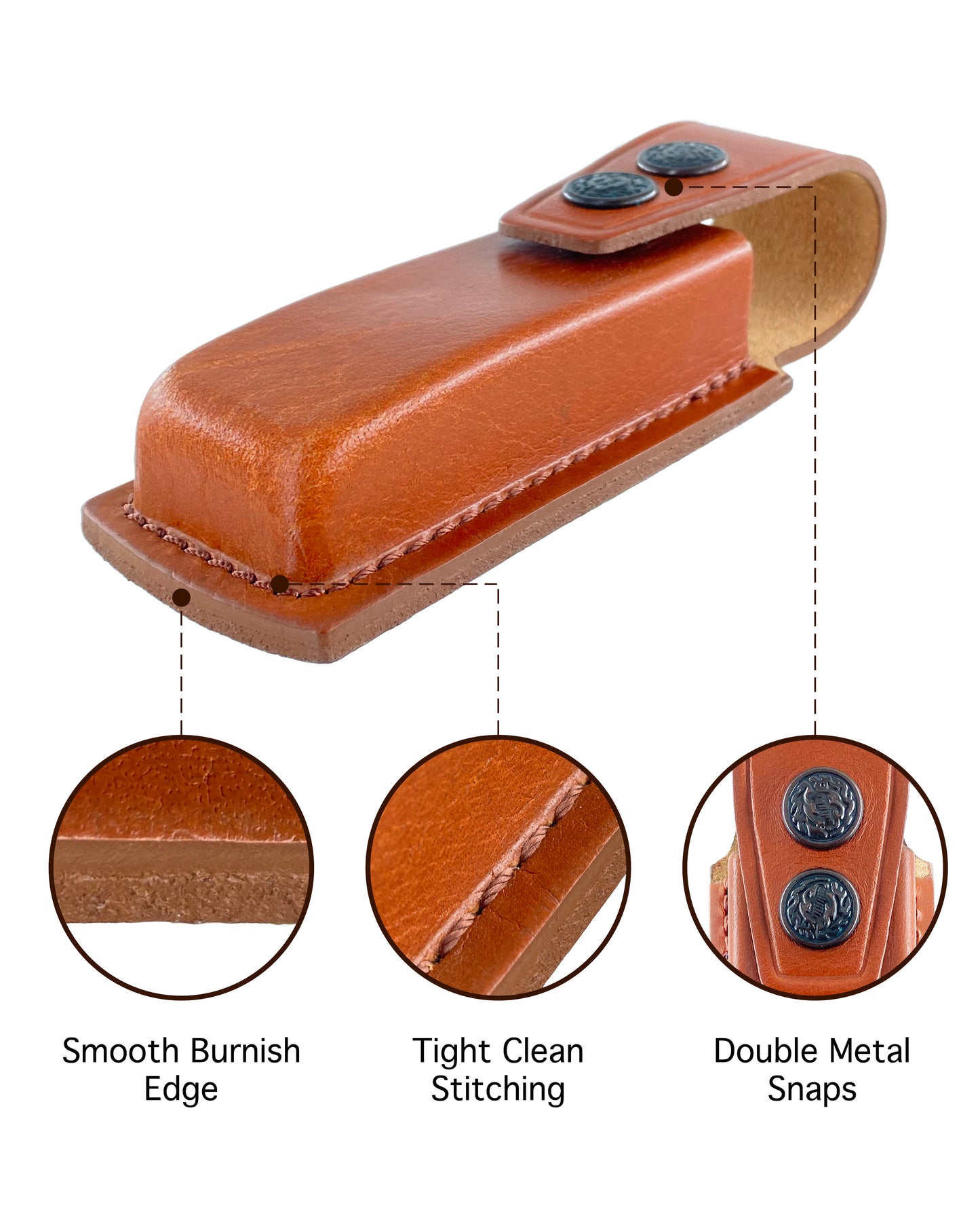 Beretta 92 Magazine Pouch/Carrier/Case Handmade Leather Single Magazine Holder (Alis005)