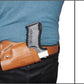 Small of Back Leather, Concealment Holster Fits Glock 17 22 30 Genuine Leather Handmade (ALIS467)