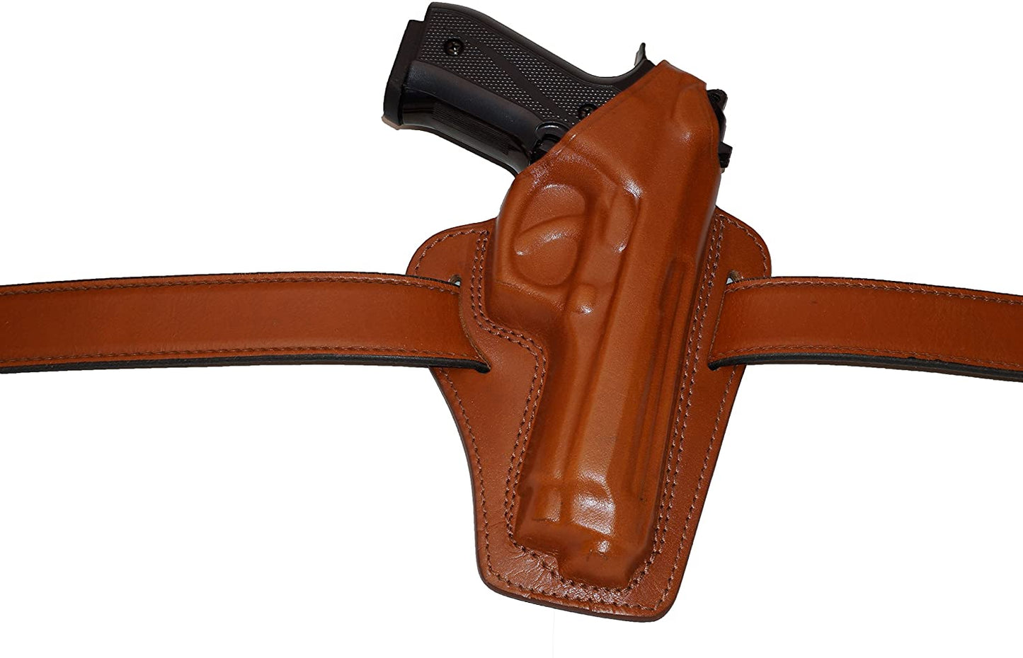 Pancake Leather Holster Thumb Break Fits Beretta 92 92F 96 B803, Taurus 92&99, RH 2 Slot Handmade (ALIS303)