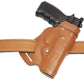 ALIS711202 Small of Back Leather Holster & Two Single Mag Pouches Fits Colt 1911 RH Handmade!