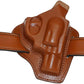 Smith&Wesson J Frame Pancake Leather Holster, 2 Slot Thumb Break Fits RH Handmade (ALIS335)