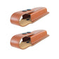 Holster ALSM2091 Two Single Leather Magazine Pouches with Belt Clip for Glock 17 19 22 23 Handmade!