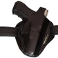 Pancake Leather Holster, Fits Glock 17 Glock 22, Three Slot Hand-Molded RH Handmade (ALIS529)