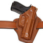 Beretta 84F Pancake Leather Holster, 2 Slot, Thumb Break Fits RH Handmade (ALIS301)