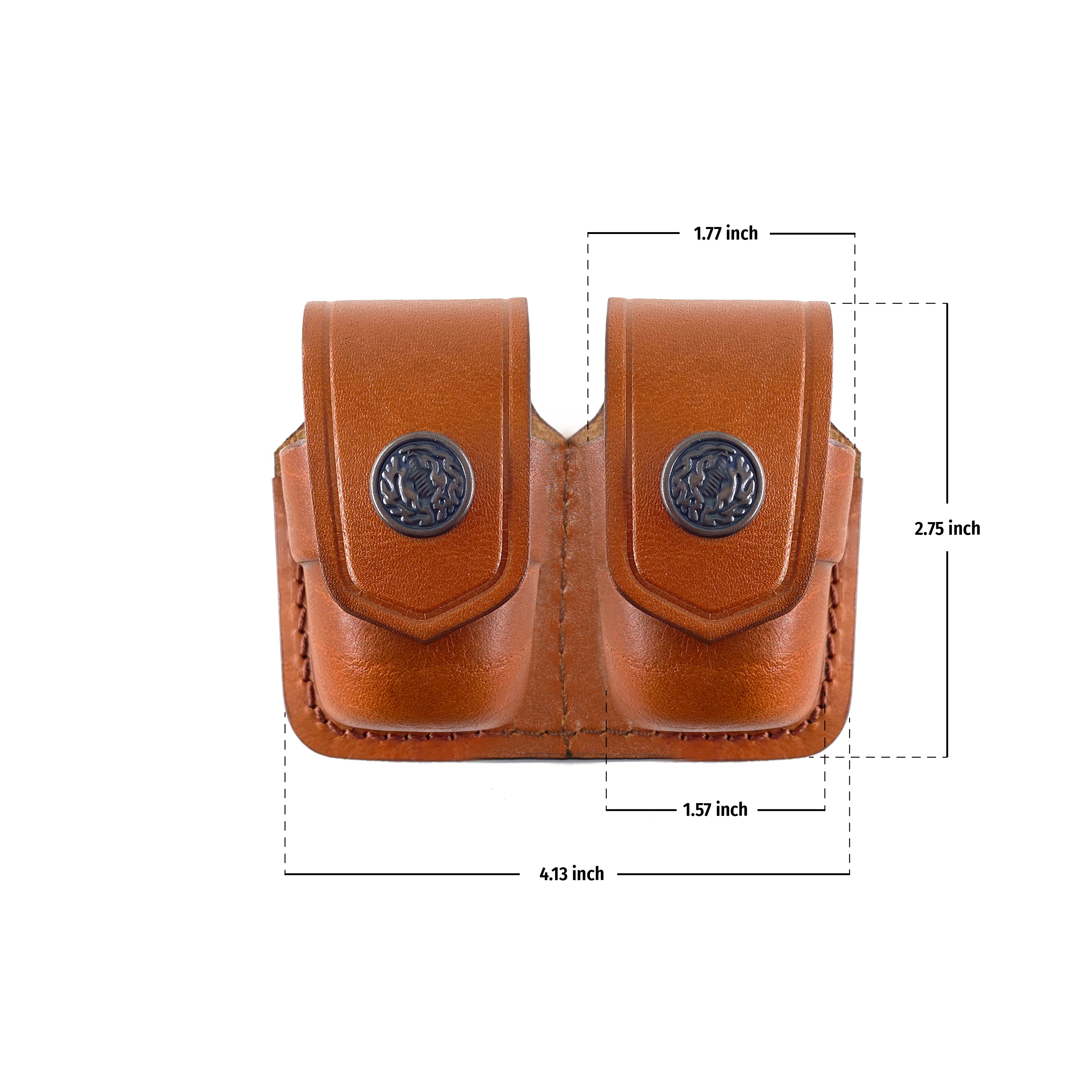 Safariland J-K2C COMP-II Speedloader For K-Frame Revolvers - 2 Pack, .38/.357, 6-Shot