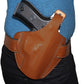 Pancake Leather Holster, Fits Glock 19 Glock 23, Two Slot Hand-Molded RH Handmade (ALIS531)