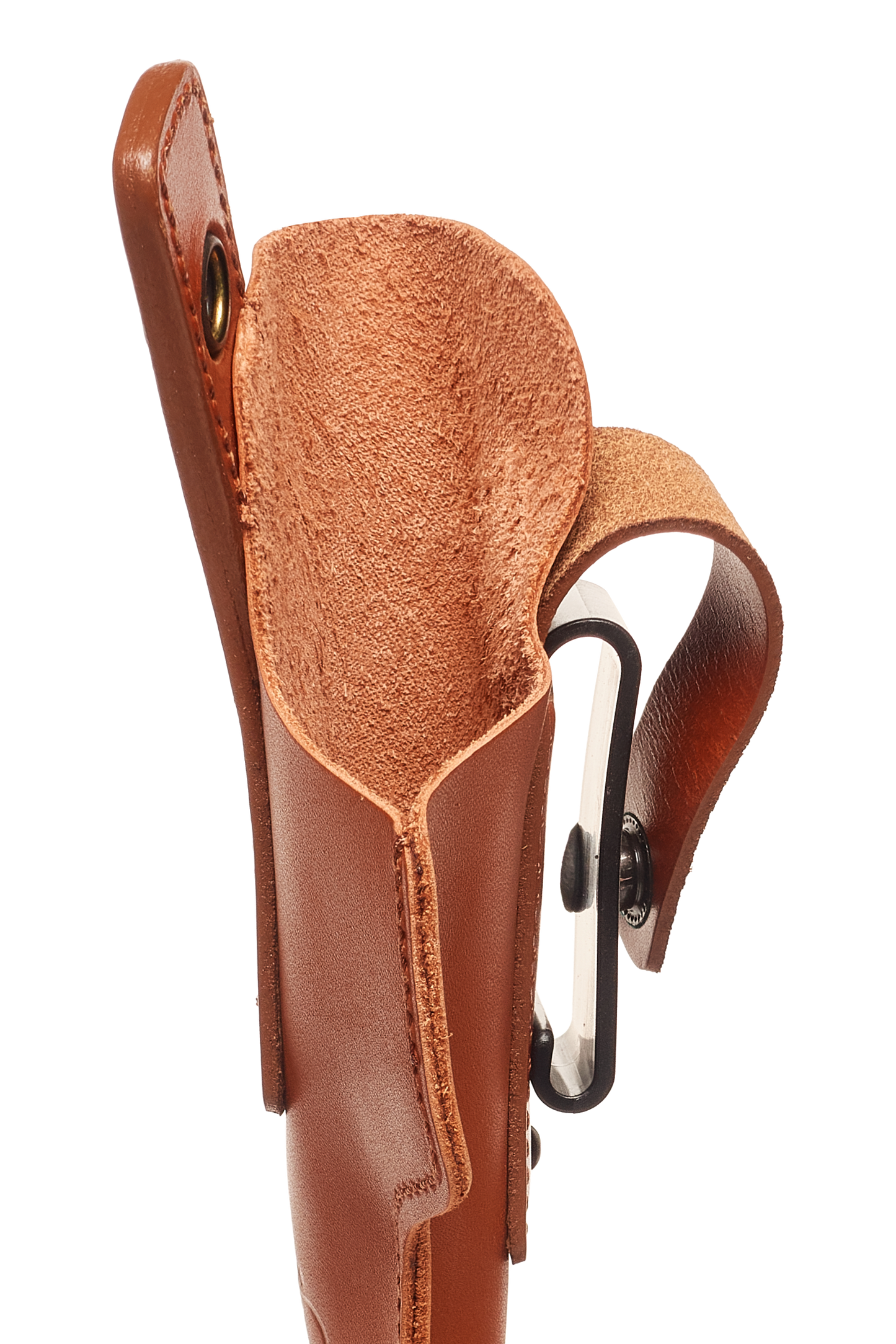 CZ 75 IWB Leather Holster with Belt Clip (K153)
