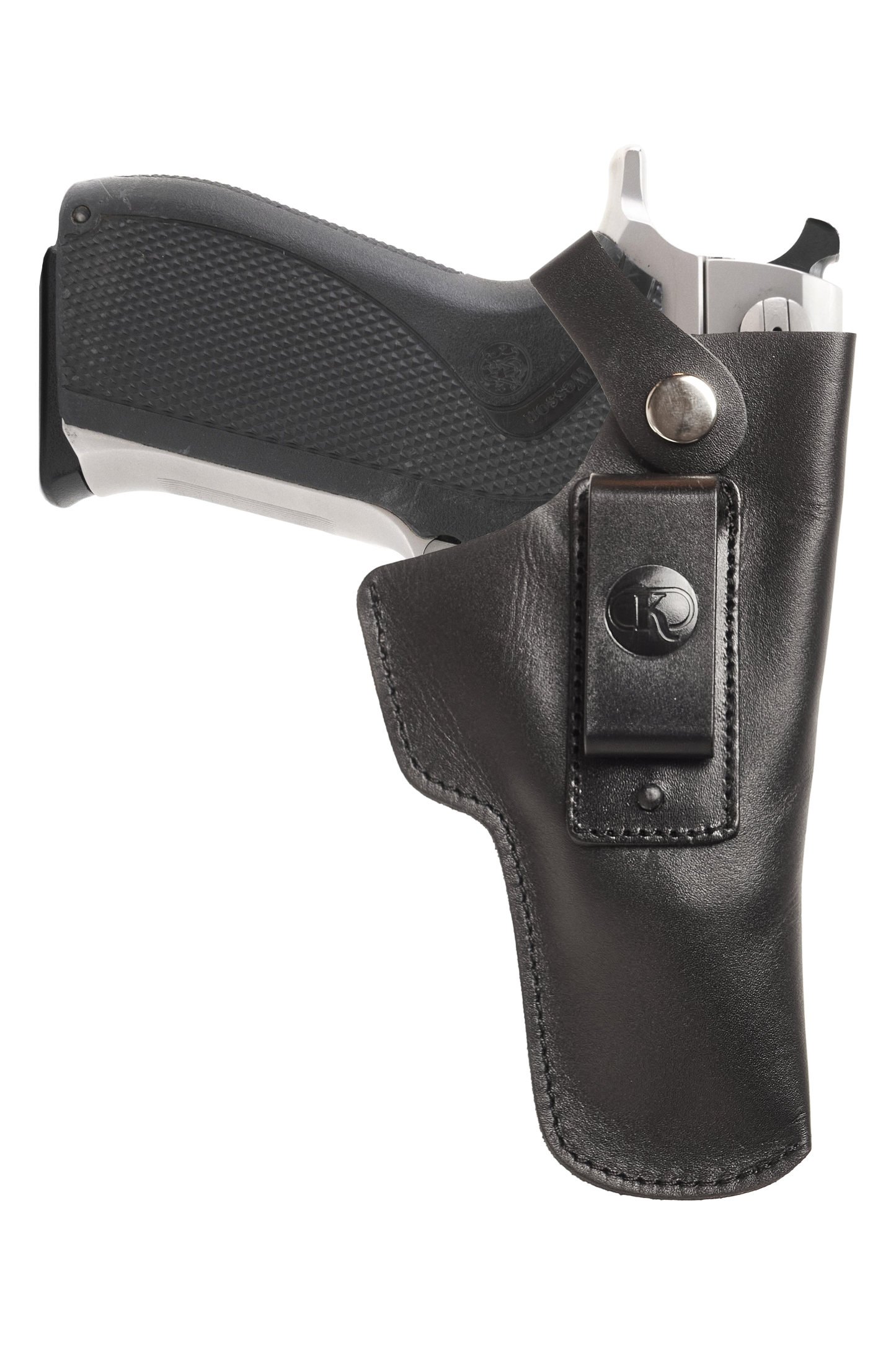 Smith&Wesson 5906 IWB Leather Holster with Belt Clip (KM154)