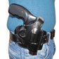 2 Slot Pancake Leather Holster, Thumb Break Open-end Fits Smith&Wesson K- Frame RH Handmade (ALIS352)